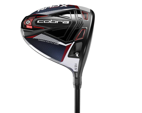 Cobra Golf 2021 Radspeed XB Driver Matte Peacoat-Red (Men's Right Hand, Fujikura Motore XF3, Reg Flex, 9) - Golf Gift