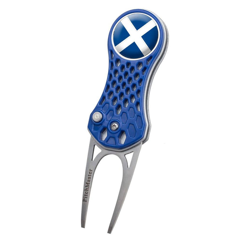 Asbri Golf Unisex Adult Venom Scotland Pitch Mark Repairer - Blue, N/A - Golf Gift