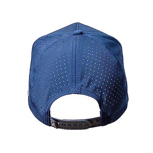 INZO Golf Birdie Blitz Golf Cap Hat with Laser Perforated Side & Rear Breathable Mesh Panels (Navy) - Golf Gift