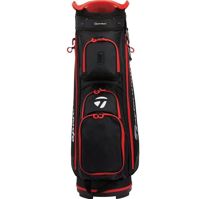 TaylorMade 2023 Pro Cart Bag (Black/Red) - Golf Gift