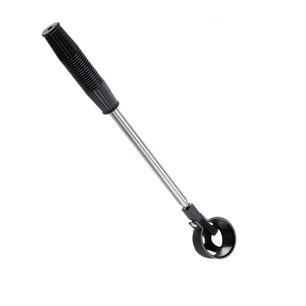 Harmon Wandyer Golf Ball Retriever, Portable Retractable Telescopic Scoop Saver Pick Up Automatic Locking Stainless Steel Shaft Tool - Golf Gift