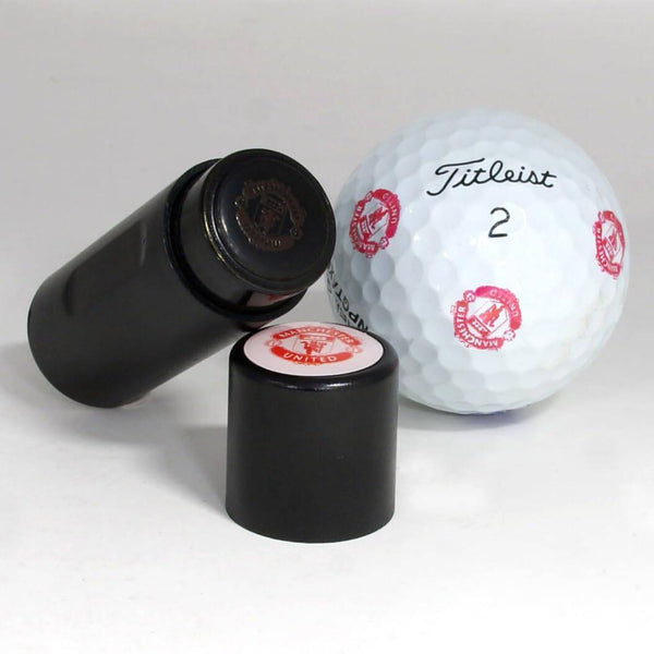 DB Spares Manchester Football Man U Design Golf Ball Stamper Stamp Marker Personalize your Golf Balls Red Red Devils - Golf Gift