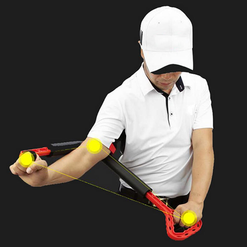 Golf Training Aid Golf Posture Corrector Adjustable Swing Elbow Trainer Motion Correction Band Golf Training Auxiliary Tools for Beginners - Golf Gift