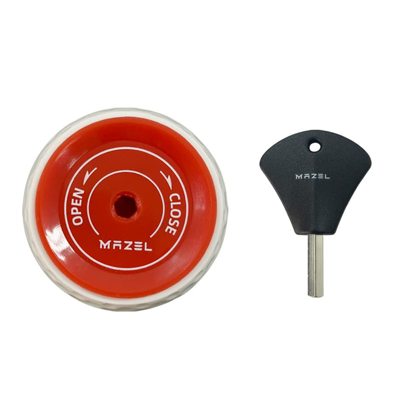 MAZEL Golf Putting Practice Ball, Golf Putter Wheel, Putting Training Balls, Putting Training Tools for More Stable&Accurate Putting - Golf Gift