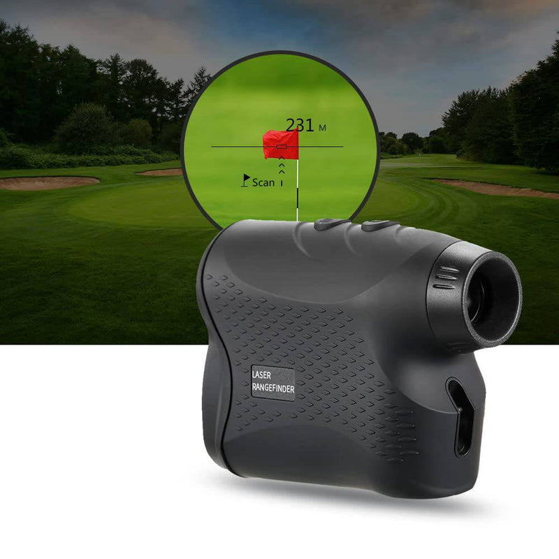 CalmGeek Golf Rangefinder, 500M, High Precision, Multi-functional Modes, Portable and Durable, Ergonomic Design - Golf Gift