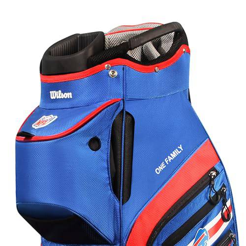 Wilson NFL Golf Bag - Cart, Buffalo Bills - Golf Gift