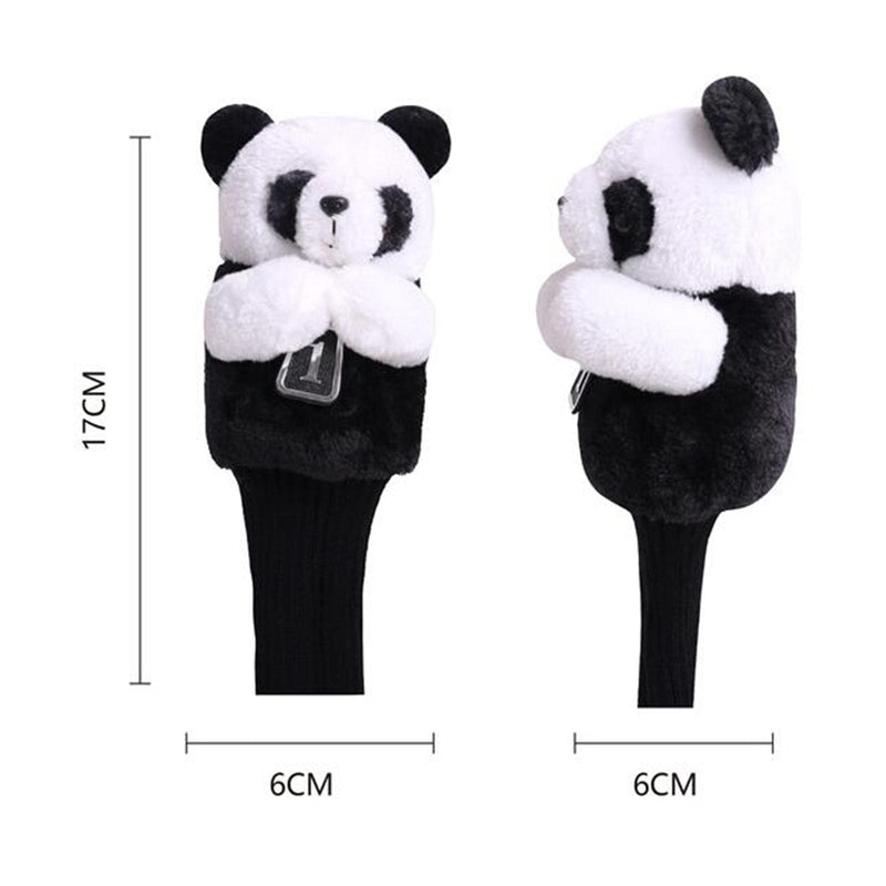 Sharplace Golf Club Head Cover Panda Shaped Protective Driver Animal Headcover for Men Women - Golf Gift