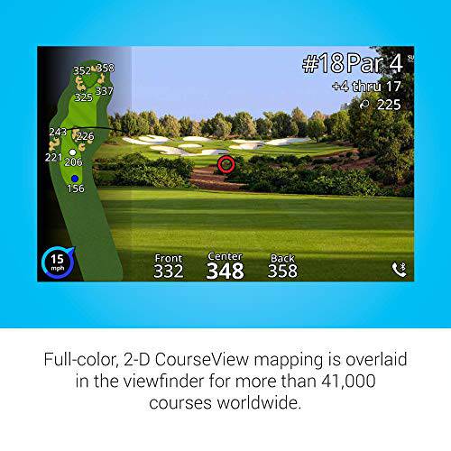 Garmin Approach Z82, Golf GPS Laser Range Finder, Accuracy Within 10” of The Flag, 2-D Course Overlays - Golf Gift