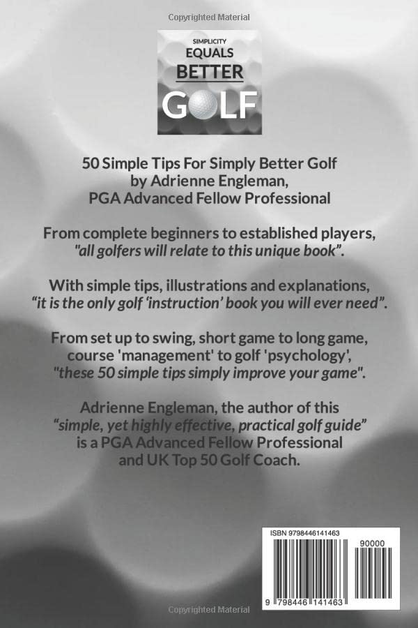 50 SIMPLE TIPS For Simply Better Golf - Golf Gift