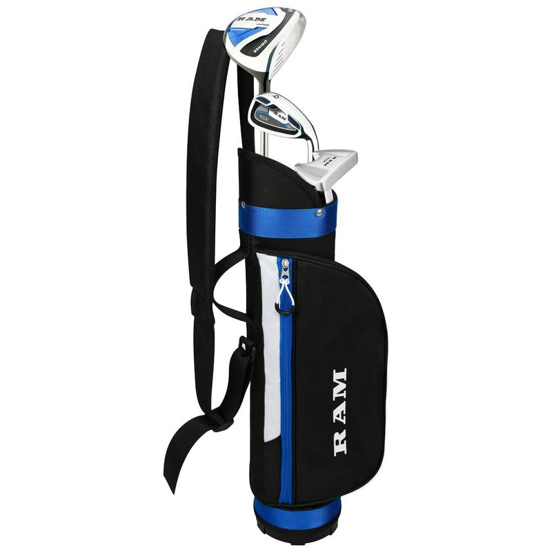 Ram Golf Junior SDX Boys Golf Clubs Set with Bag, Right Hand, Age 3-5 - Golf Gift