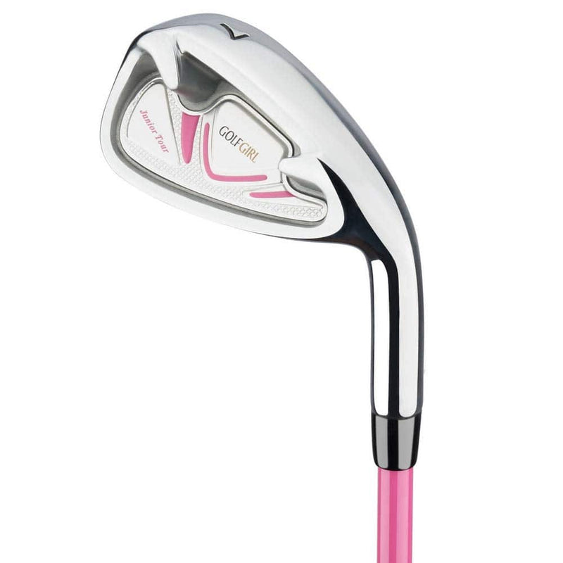 Golf Girl Junior Girls Golf Set V3 with Pink Clubs and Bag, Ages 4-7 (Up to 4' 6), Right Hand - Golf Gift