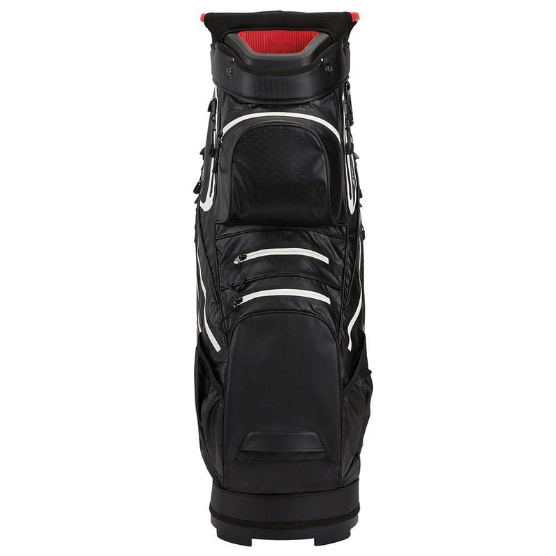 TaylorMade 2023 StormDry Cart Bag (Black/White/Red) - Golf Gift