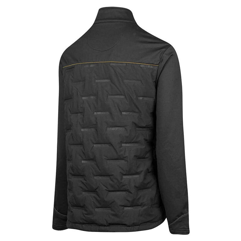 Island GREEN Womens Heat Welded Padded Jacket - Black/Gold - XL - Golf Gift