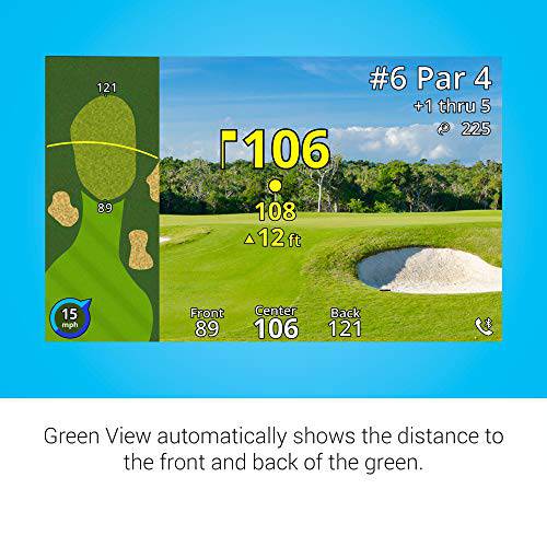 Garmin Approach Z82, Golf GPS Laser Range Finder, Accuracy Within 10” of The Flag, 2-D Course Overlays - Golf Gift