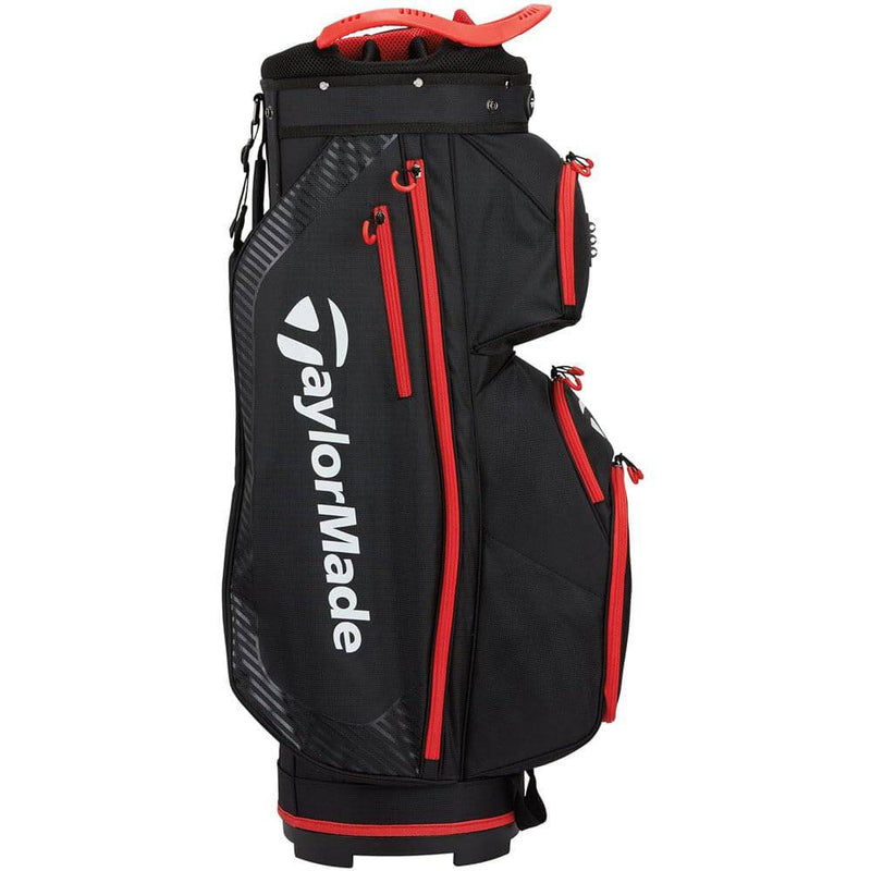 TaylorMade 2023 Pro Cart Bag (Black/Red) - Golf Gift