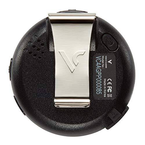 VOICE CADDIE VC4 Golf GPS rangefinder/Voice Output of Distance/Auto Slope/Active Green info/Over 40,000 Course Around The World/Front, Middle, Back of The Green Information provided, Silver & Black - Golf Gift