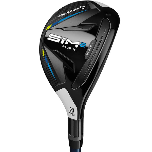 TaylorMade SiM 2 Max Rescue Mens Right Hand Graphite Regular Rescue 4-22 Degree - Golf Gift