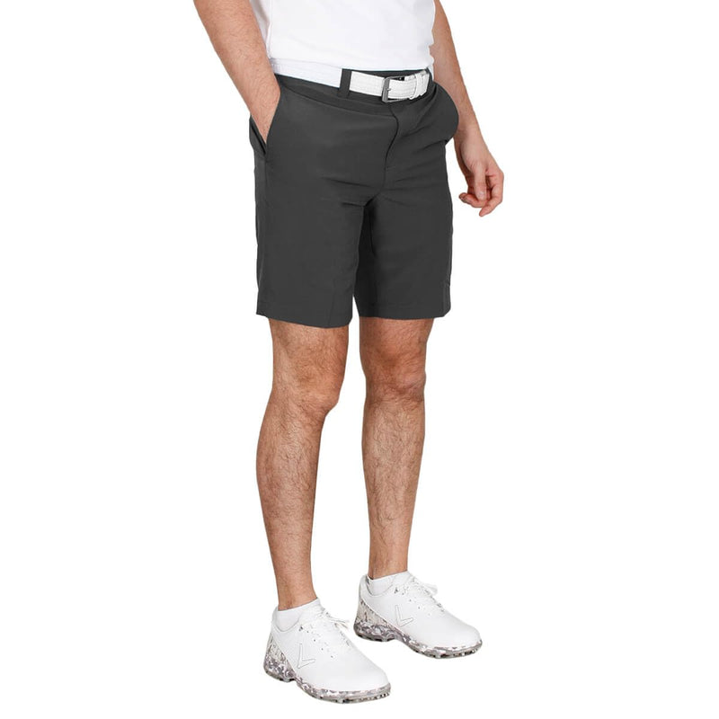 Callaway Golf Mens FF Poly Opti-Stretch Golf Shorts - Asphalt - 36" Waist - Golf Gift