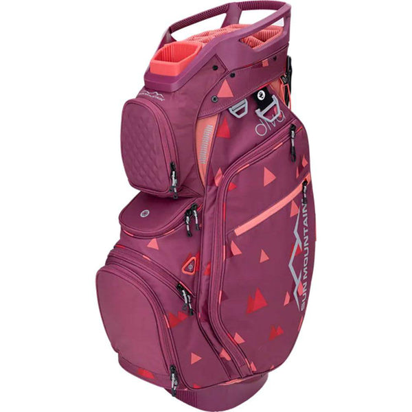 Sun Mountain 2024 Diva Cart Golf Bag - 240625 - Coral/Rose/Peak - Golf Gift