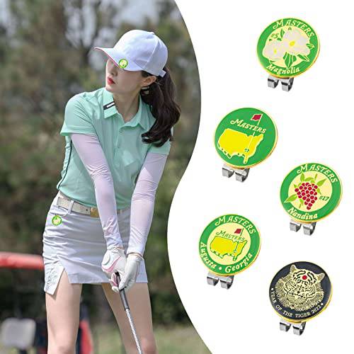 Golf Ball Marker With Hat Clip Funny Great Golf Gifts Golf Accessories Set Men Women Funny Gift For Golf Lover Golf Marker Hat Clip On - Golf Gift