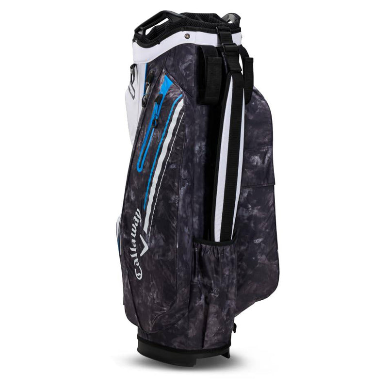 Callaway Golf Chev Dry 14 Waterproof Cart Bag 2024, Smoke/White/Blue - Golf Gift