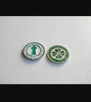 Celtic FC Double-Sided Golf Ball Marker with Hat Clip