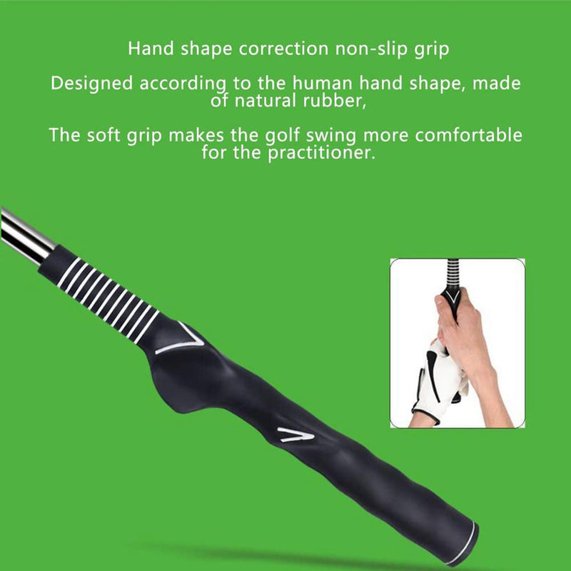 DcnrInsr Golf Swing Practice Stick Telescopic Golf Swing Trainer Golf Swing Master Training Aid Golf Practice Posture Corrector - Golf Gift