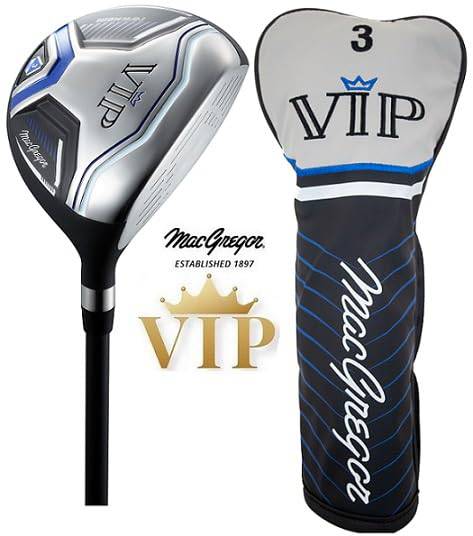 MacGregor VIP Mens 12 Piece Steel Shafted Irons Complete Golf Set & Hybrid Stand/Cart Golf Bag. - Golf Gift