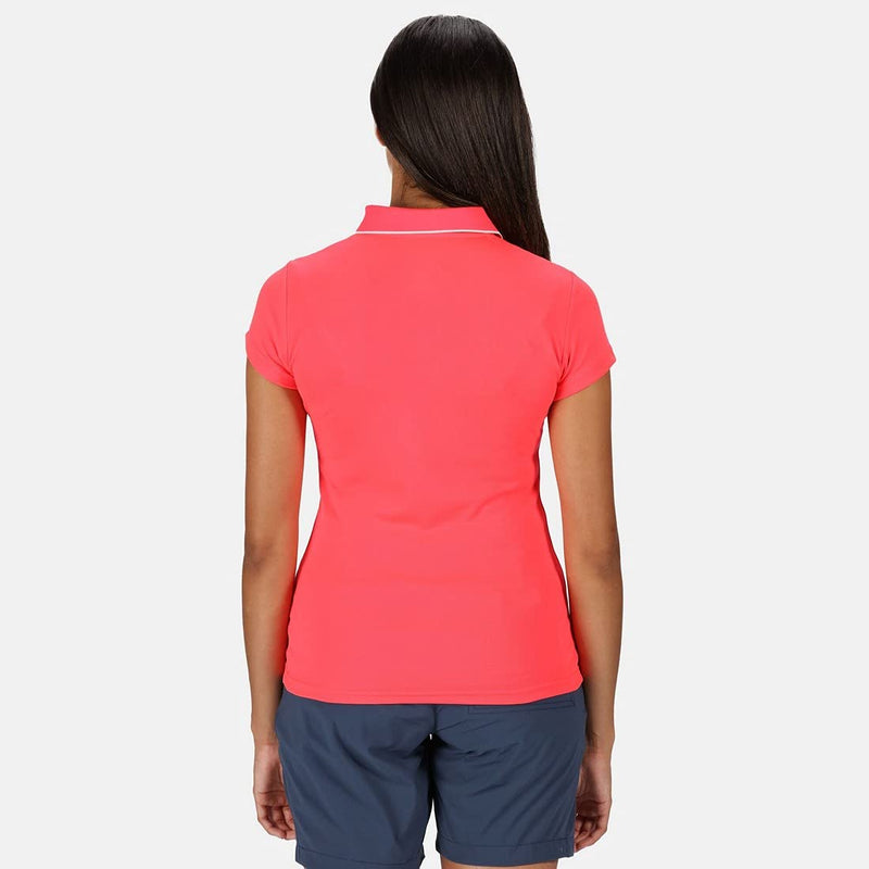 Regatta Womens Maveri Polo Shirt Papaya XL - Golf Gift