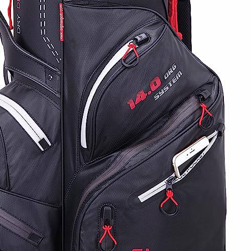 BIG MAX 2024 DRI-LITE SILENCIO WATER RESISTANT 14 WAY SPIRAL TOP GOLF CART BAG - Golf Gift