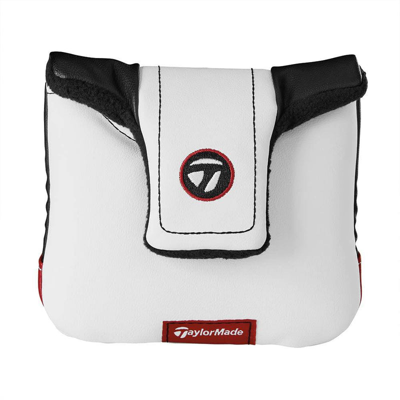 TaylorMade Unisex Spider Headcover, White, Black, Red, One Size UK - Golf Gift