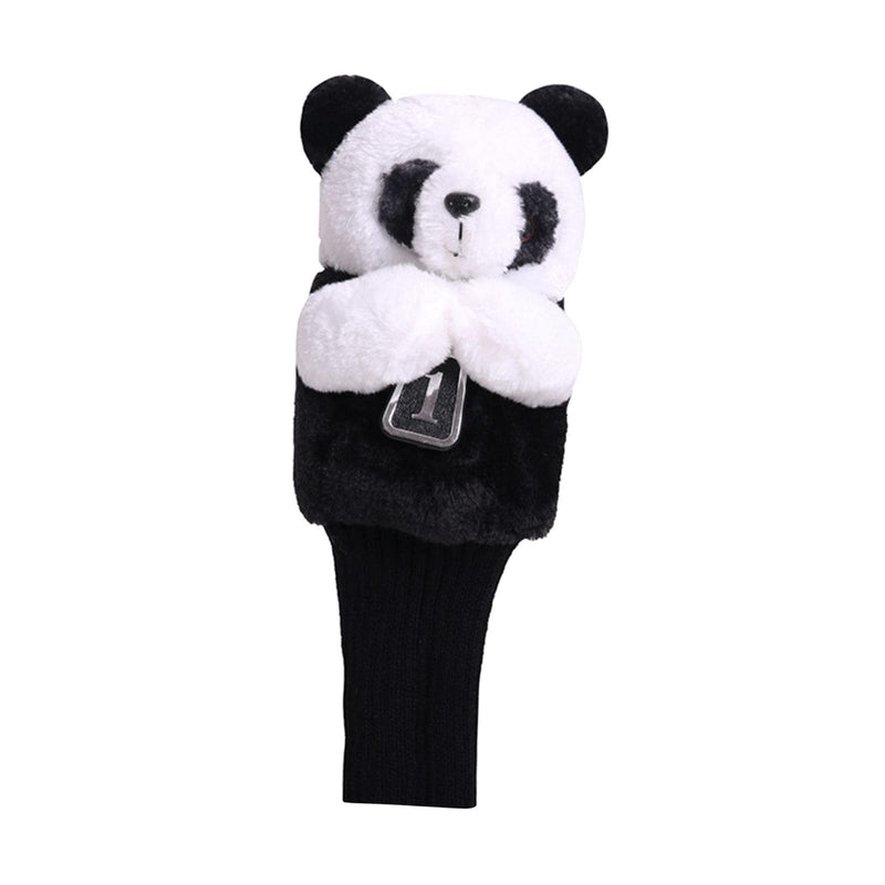 Sharplace Golf Club Head Cover Panda Shaped Protective Driver Animal Headcover for Men Women - Golf Gift