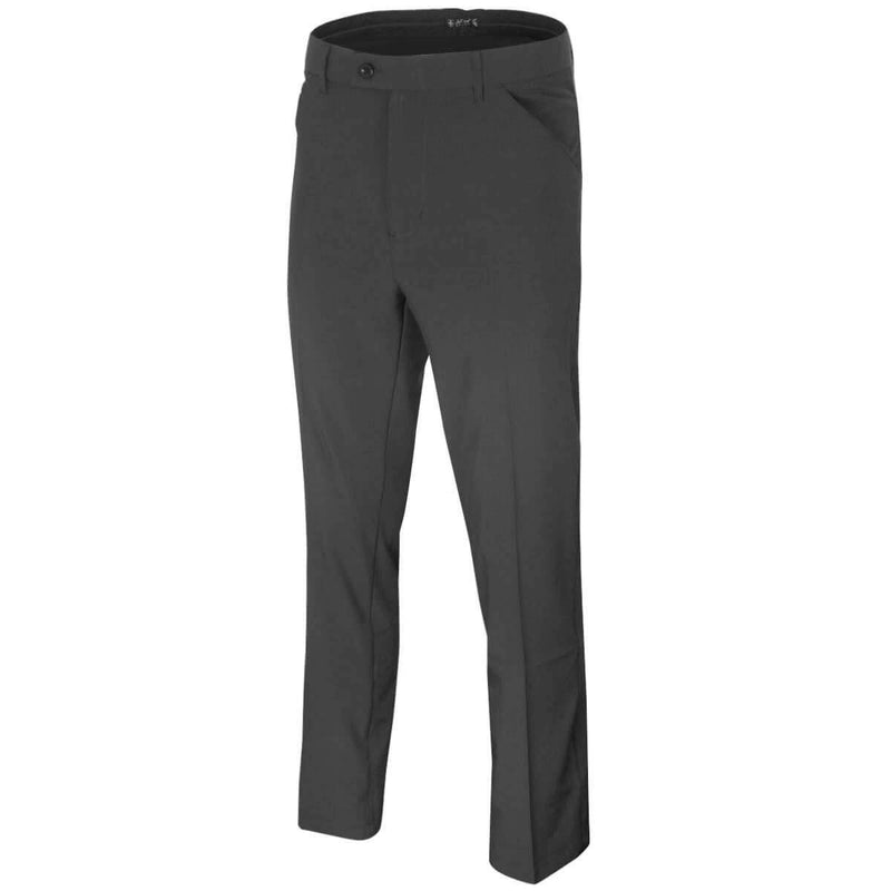 Island GREEN Mens Golf IGPNT1900 Stretch Tapered Trousers - Charcoal - 36W/29L - Golf Gift