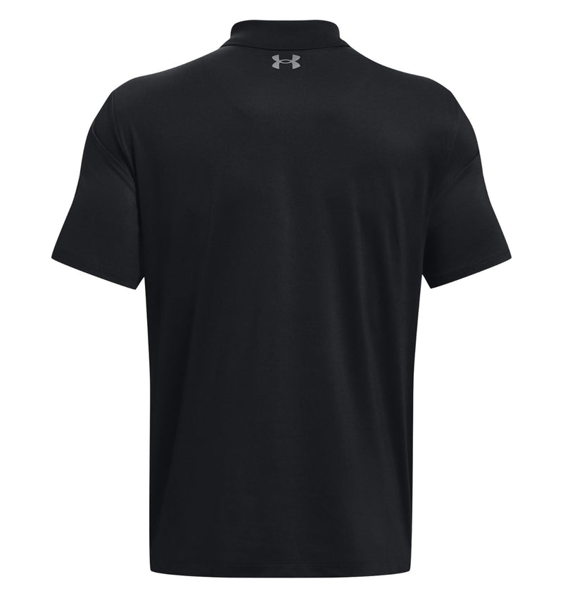 Under Armour Mens Performance Polo Shirt Black 4XL - Golf Gift