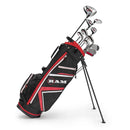 Ram Golf Accubar Plus Men’s Right-Hand Golf Set with Hybrids and Stand Bag