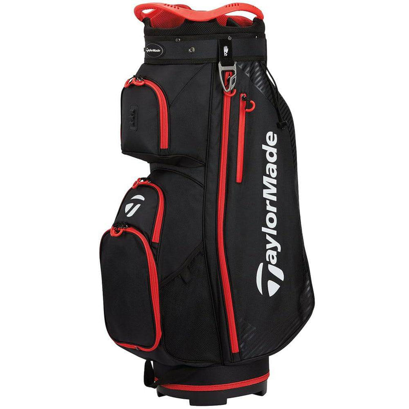 TaylorMade 2023 Pro Cart Bag (Black/Red) - Golf Gift