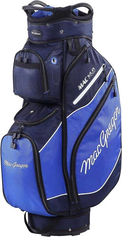 MacGregor VIP Mens 12 Piece Steel Complete Golf Set & MacTec Cart Bag. - Golf Gift