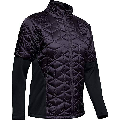 Under Armour Women's ColdGear Reactor Golf Hybrid Jacket, Nocturne Purple (595)/Nocturne Purple, L - Golf Gift