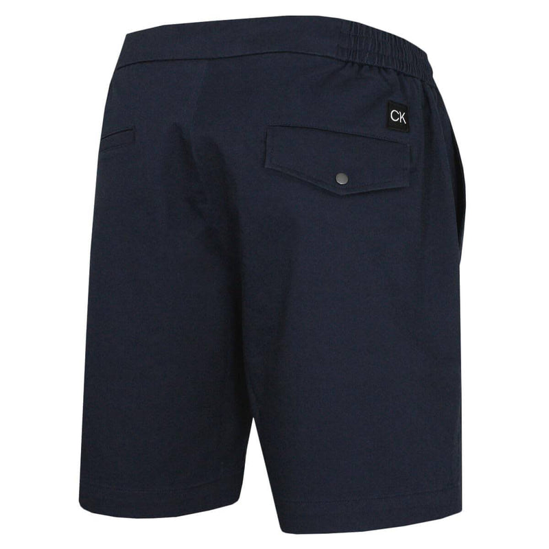 Calvin Klein Mens CK Comfy Hybrid Shorts - Navy - 34" Waist - Golf Gift