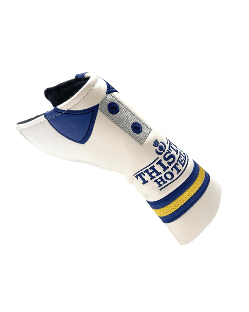 Caddy Club Golf Headcovers – Leeds Elland Road Regular Putter Cover – Perfect Golf Gift – Fits All Major Brands – Classic Football Club Designs – Premium Stitching, Durable Lining – Multiple Designs - Golf Gift