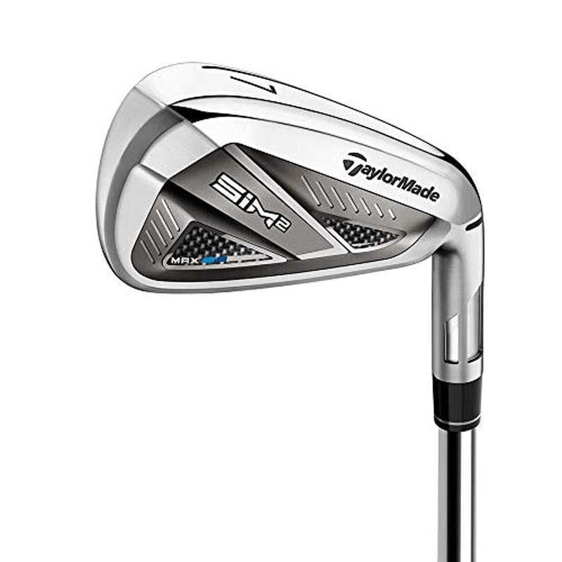 TaylorMade SIM 2 Max Iron Set Mens Right Hand Steel Regular 5-PW, SW - Golf Gift