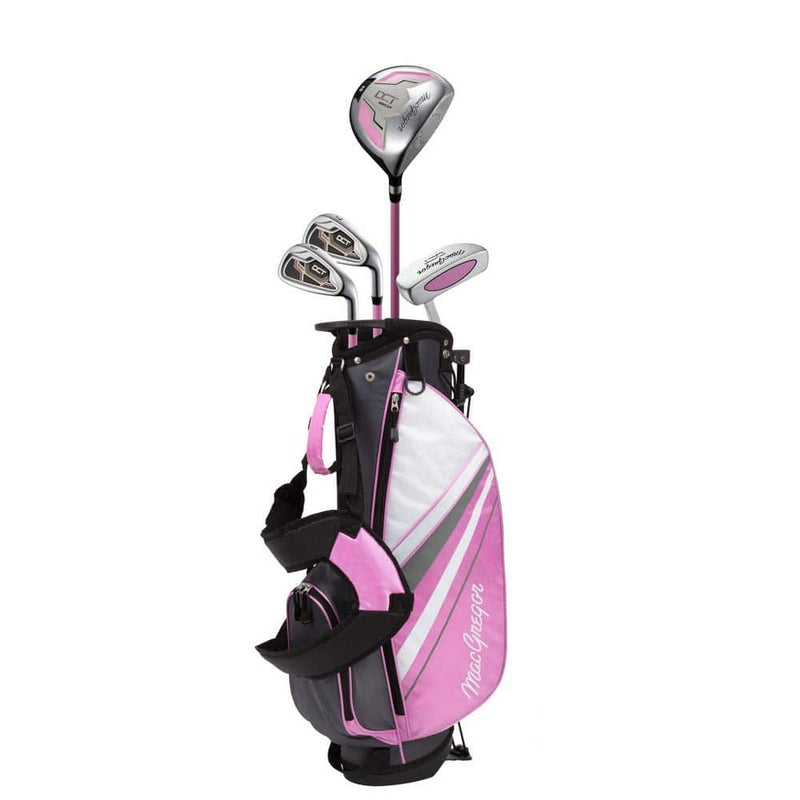 MacGregor DCT Junior Golf Set 6-8 Years Girls Right Hand, Pink & White - Golf Gift