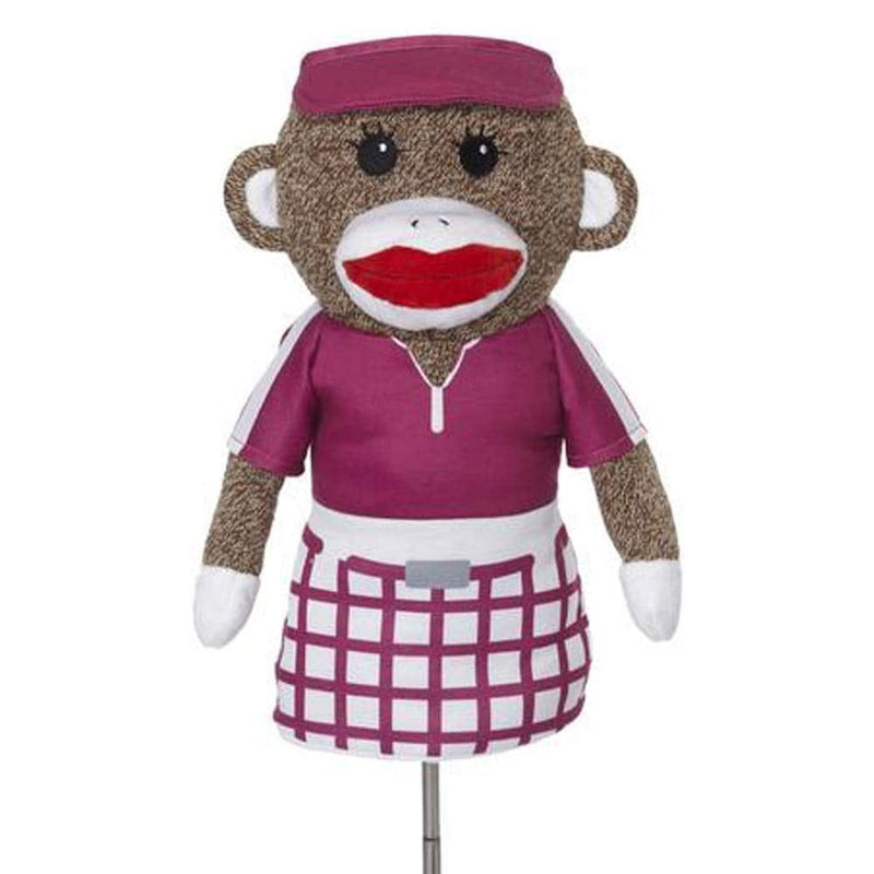 Creative Covers for Golf Driver HeadCover. Sock Monkey Girl. - Golf Gift