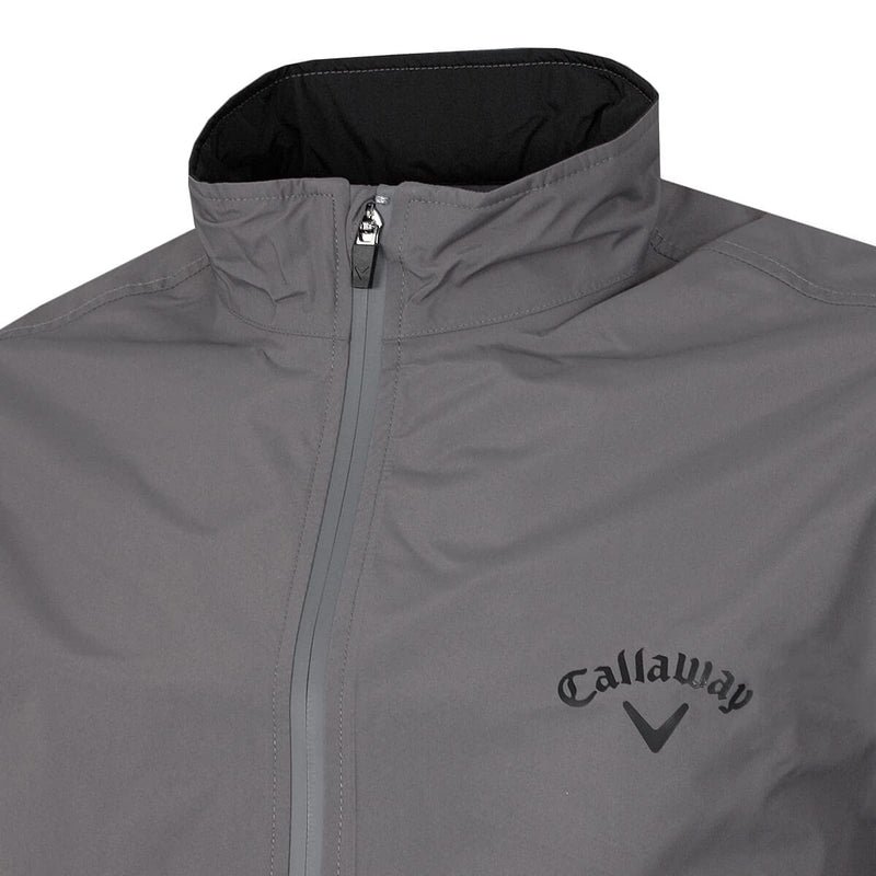 Callaway Golf Mens Waterproof Golf Jacket - Quiet Shade - M - Golf Gift