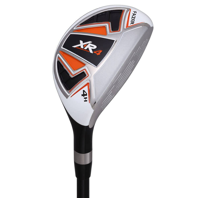 FAZER - XR4 - High Chrome Soft Feel Grip Golf Driver - Hybrid Flex Iron - 4-21 degree Mini Wood Iron - Golf Gift