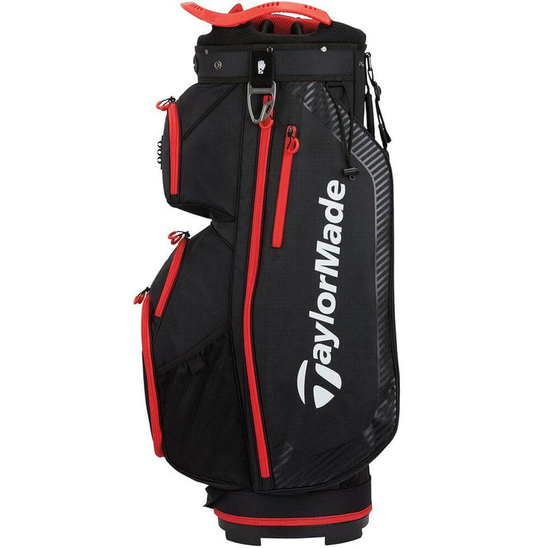 TaylorMade 2023 Pro Cart Bag (Black/Red) - Golf Gift