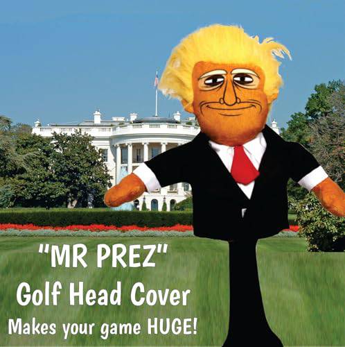 Creative Covers for Golf Mr.Prez "Trump" Golf Headcover, Multi - Golf Gift