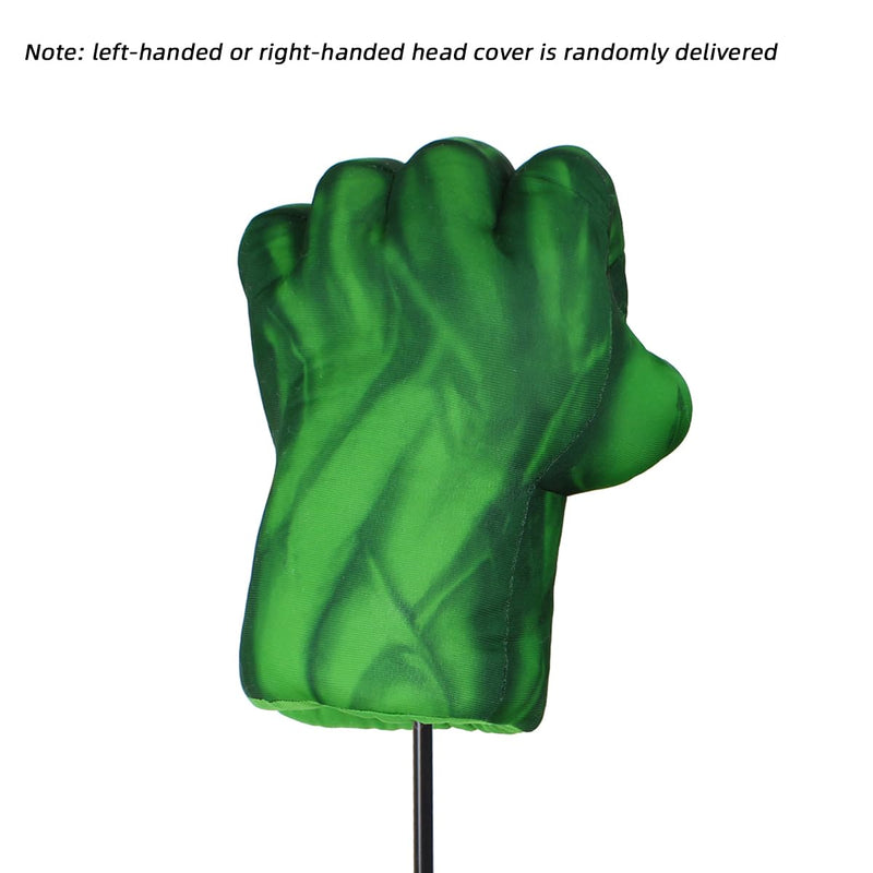 Scott Edward Interesting Golf Driver Club Head Covers Fit Max Driver 460CC Green Fist Driver Cover - Golf Gift