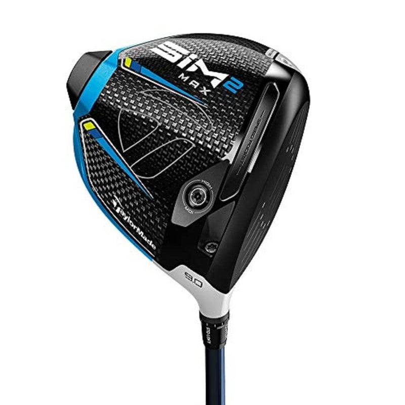 TaylorMade SIM 2 Max Driver Mens Right Hand Graphite Regular 10.5 Degree Ventus Blue - Golf Gift