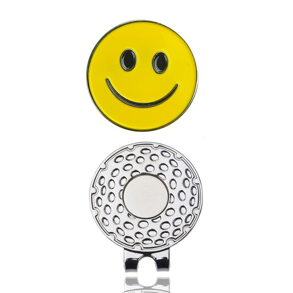 Scott Edward Golf Ball Marker with Magnetic Hat Clip, Removable Attaches Easily to Golf Cap, Funny Golf Gift for Men Women - Golf Gift